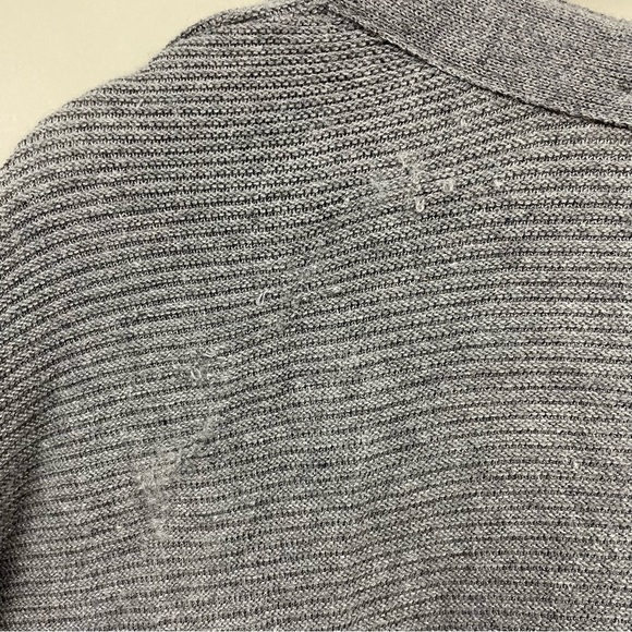Athleta Silk Blend Daybreak Duster Rib Wrap Cardigan sz M - Picture 9 of 10